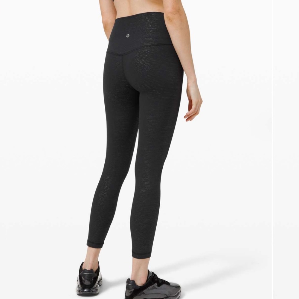 Lululemon black align leggings 7/8 length